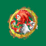 Knuckles Splash-none removable cover w insert throw pillow-nickzzarto