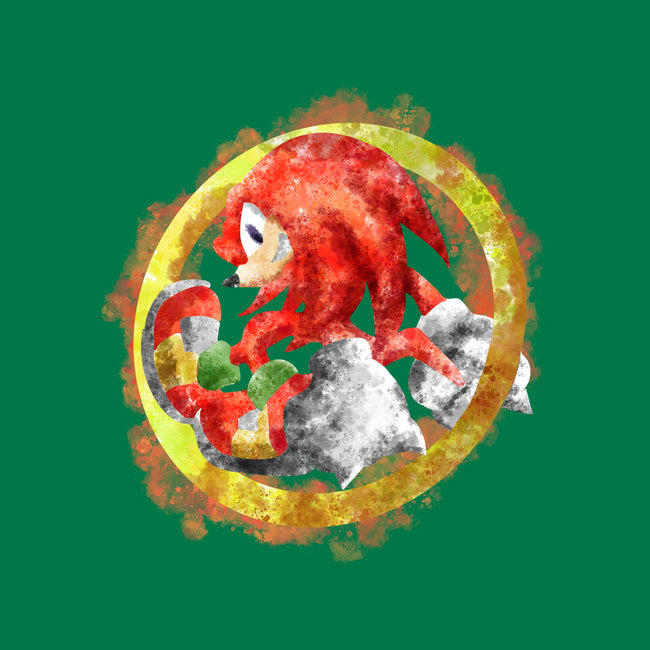 Knuckles Splash-unisex zip-up sweatshirt-nickzzarto