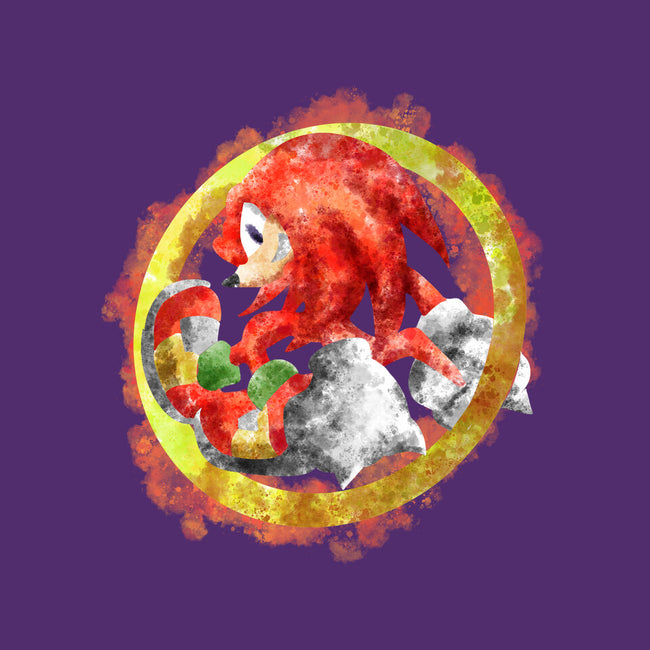 Knuckles Splash-none glossy sticker-nickzzarto