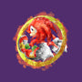 Knuckles Splash-none removable cover w insert throw pillow-nickzzarto