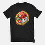 Knuckles Splash-youth basic tee-nickzzarto