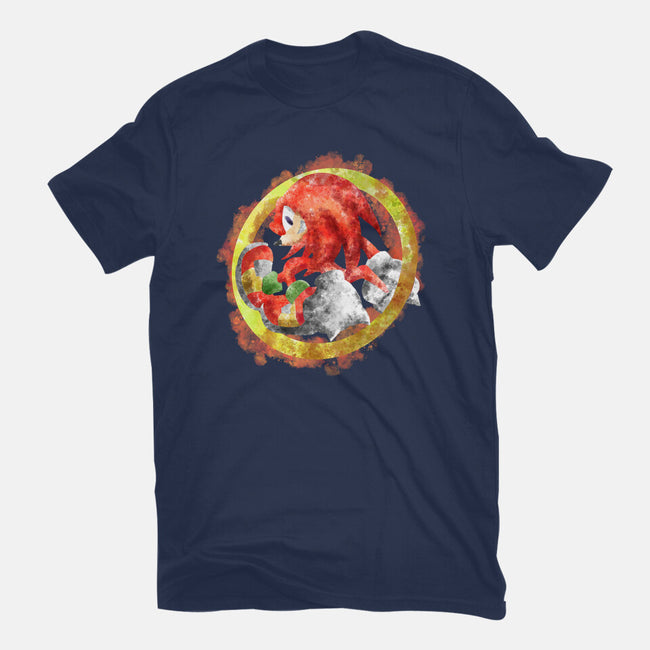 Knuckles Splash-womens basic tee-nickzzarto