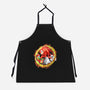 Knuckles Splash-unisex kitchen apron-nickzzarto