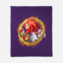 Knuckles Splash-none fleece blanket-nickzzarto