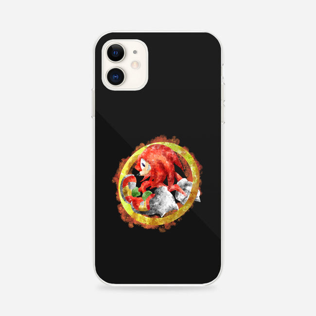 Knuckles Splash-iphone snap phone case-nickzzarto