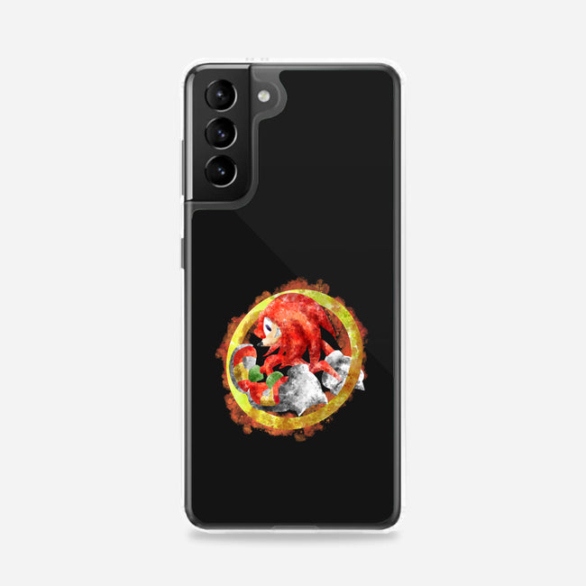 Knuckles Splash-samsung snap phone case-nickzzarto