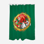 Knuckles Splash-none polyester shower curtain-nickzzarto