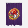 Knuckles Splash-none polyester shower curtain-nickzzarto