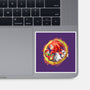 Knuckles Splash-none glossy sticker-nickzzarto