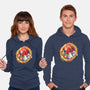 Knuckles Splash-unisex pullover sweatshirt-nickzzarto