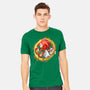 Knuckles Splash-mens heavyweight tee-nickzzarto