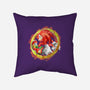 Knuckles Splash-none removable cover throw pillow-nickzzarto