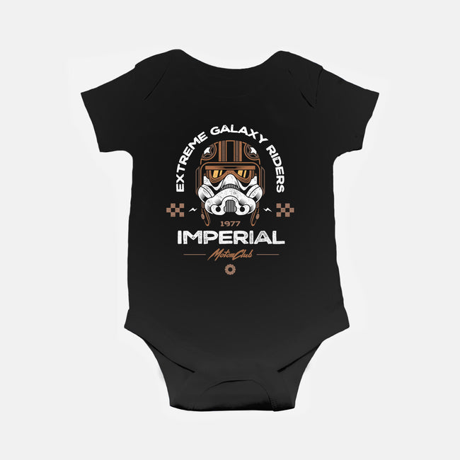 Best Motor Club In The Galaxy-baby basic onesie-Logozaste