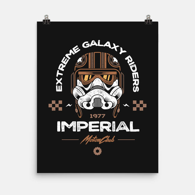 Best Motor Club In The Galaxy-none matte poster-Logozaste