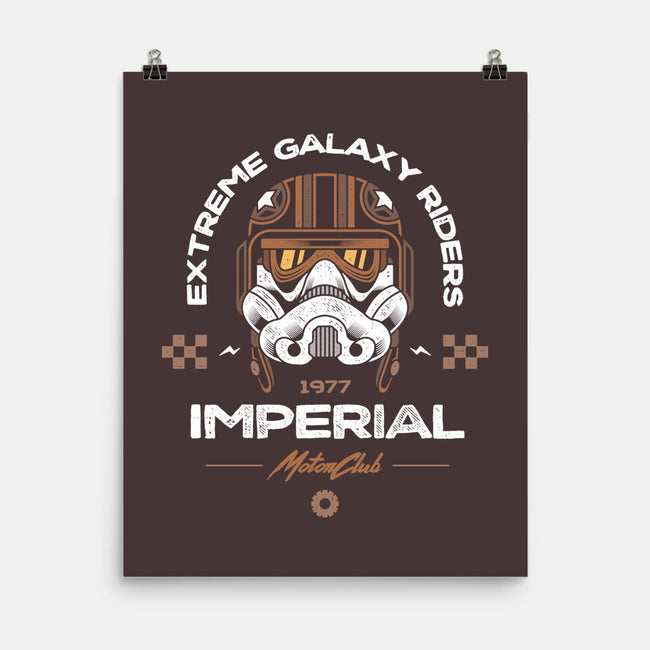 Best Motor Club In The Galaxy-none matte poster-Logozaste