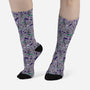 Deadly-unisex all over print crew socks-TeeFury