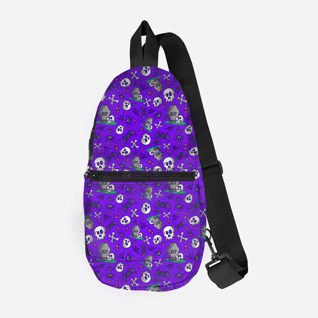 Rest in Peace-none all over print sling bag-TeeFury