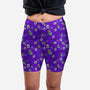 Rest in Peace-womens all over print biker shorts-TeeFury