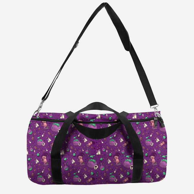 Something's Brewing-none all over print duffle bag-TeeFury