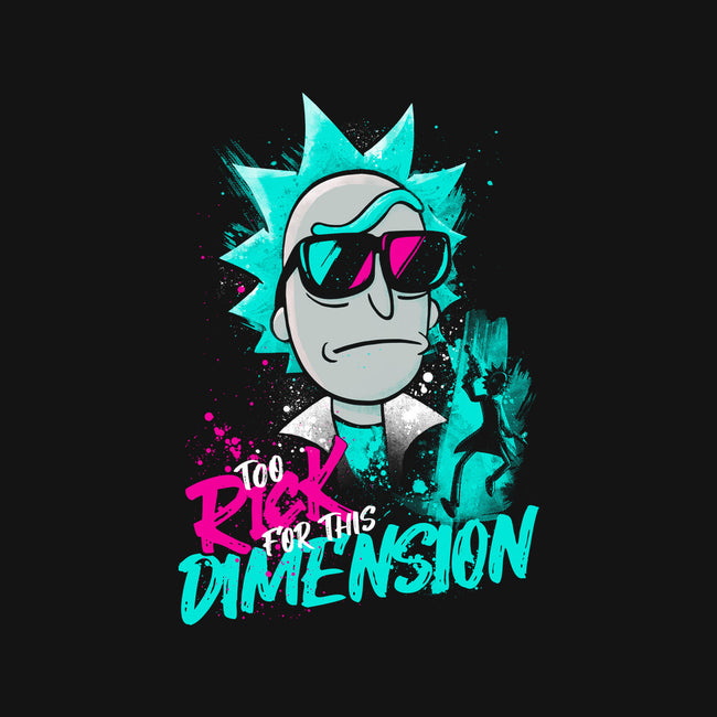 Too Rick For This Dimension-womens fitted tee-teesgeex