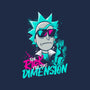Too Rick For This Dimension-womens fitted tee-teesgeex