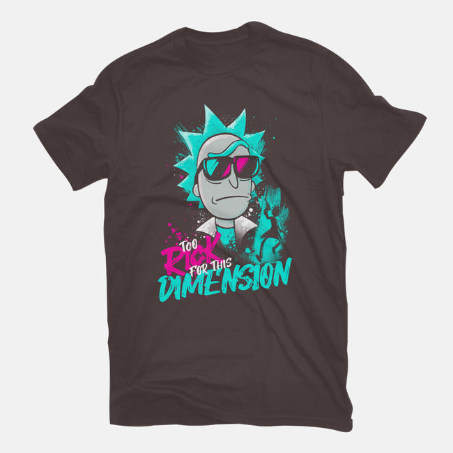 Too Rick For This Dimension-womens basic tee-teesgeex