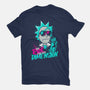 Too Rick For This Dimension-womens fitted tee-teesgeex