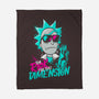 Too Rick For This Dimension-none fleece blanket-teesgeex