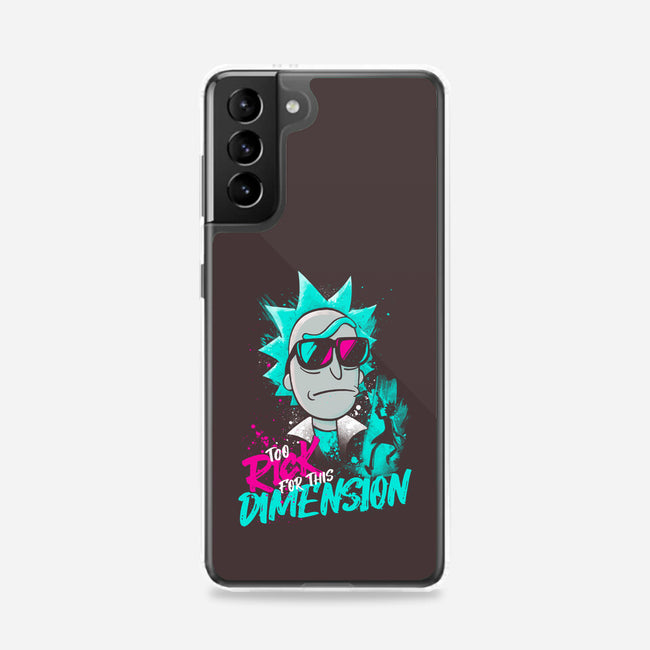 Too Rick For This Dimension-samsung snap phone case-teesgeex