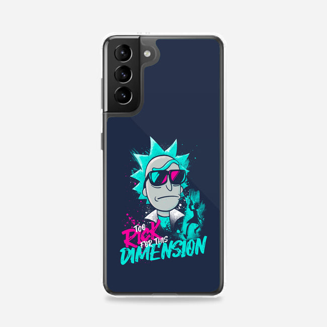 Too Rick For This Dimension-samsung snap phone case-teesgeex