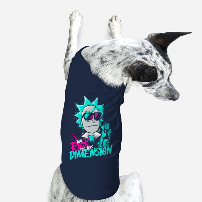 Too Rick For This Dimension-dog basic pet tank-teesgeex