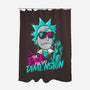 Too Rick For This Dimension-none polyester shower curtain-teesgeex