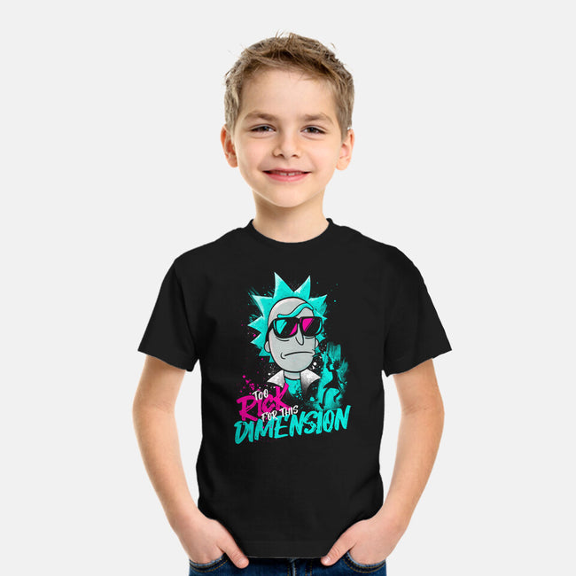 Too Rick For This Dimension-youth basic tee-teesgeex