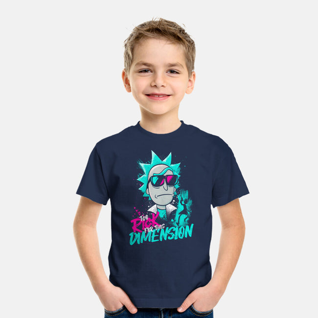 Too Rick For This Dimension-youth basic tee-teesgeex