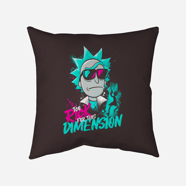 Too Rick For This Dimension-none removable cover w insert throw pillow-teesgeex