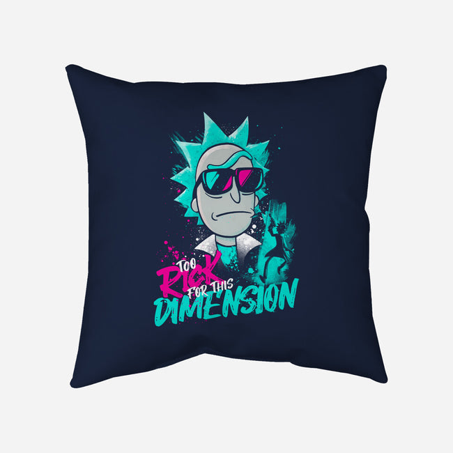 Too Rick For This Dimension-none removable cover w insert throw pillow-teesgeex