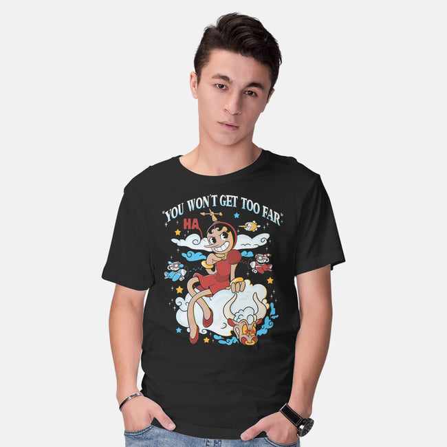 Sky Boss-mens basic tee-Douglasstencil