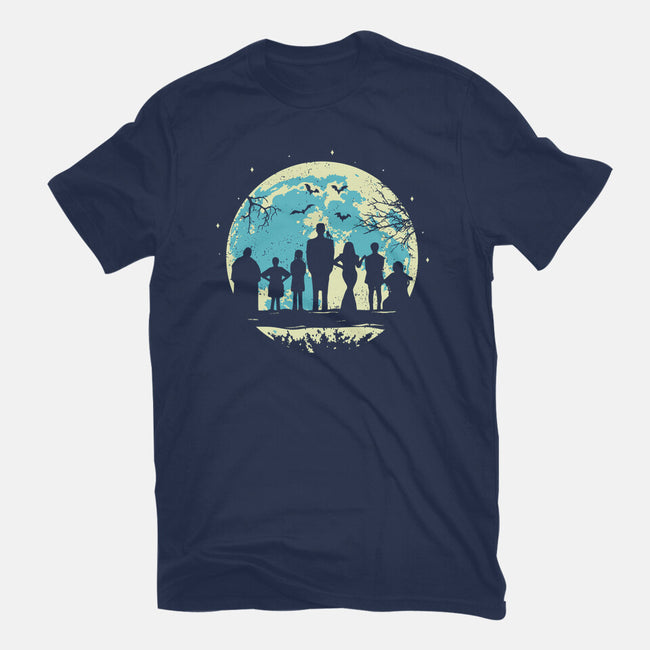 Addams Moon-mens basic tee-turborat14