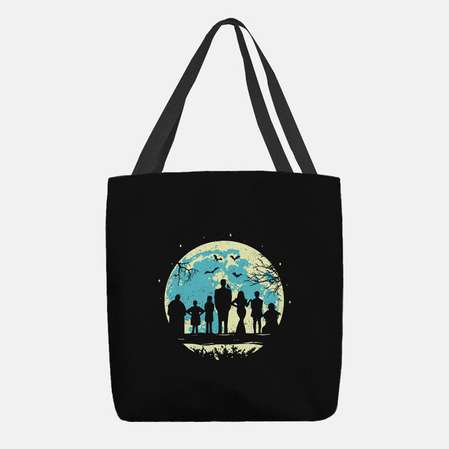 Addams Moon-none basic tote bag-turborat14