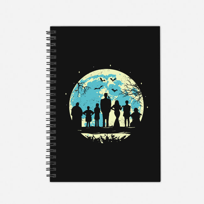 Addams Moon-none dot grid notebook-turborat14