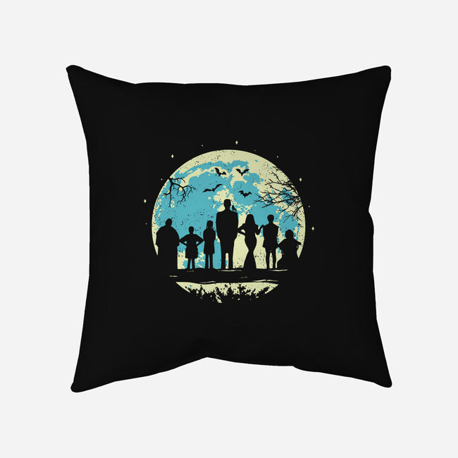 Addams Moon-none removable cover w insert throw pillow-turborat14