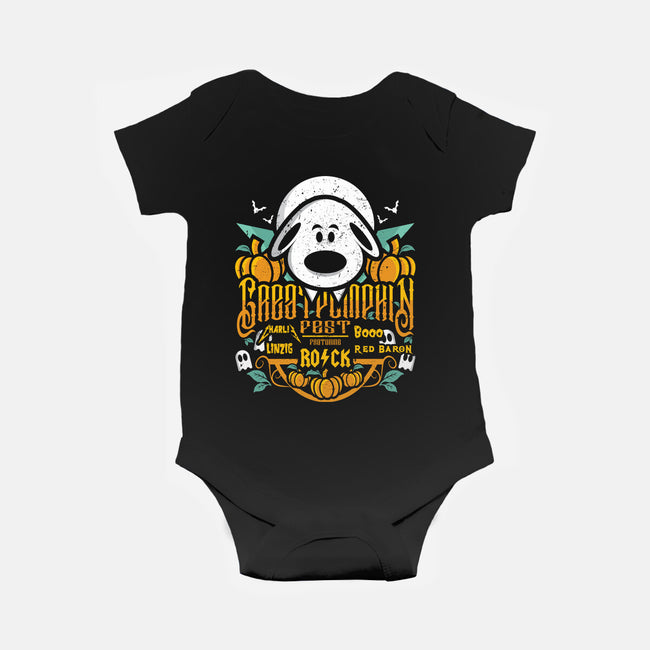 Great Pumpkin Fest-baby basic onesie-jrberger