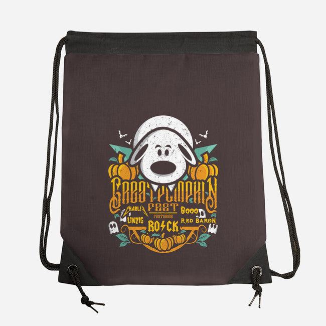 Great Pumpkin Fest-none drawstring bag-jrberger