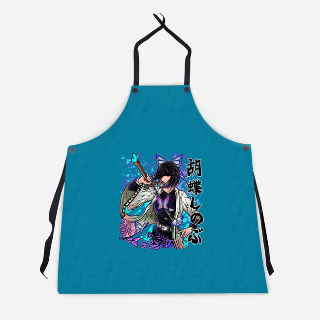 The Insect Hashira-unisex kitchen apron-Duardoart