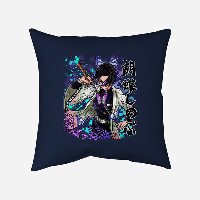 The Insect Hashira-none removable cover w insert throw pillow-Duardoart