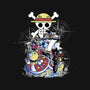 Straw Hat Crew-none removable cover w insert throw pillow-fanfabio