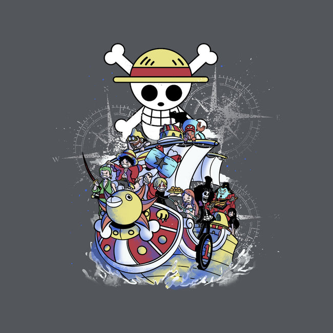 Straw Hat Crew-none removable cover w insert throw pillow-fanfabio