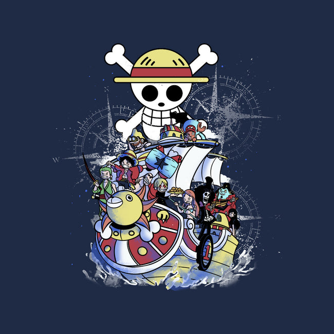 Straw Hat Crew-none removable cover w insert throw pillow-fanfabio