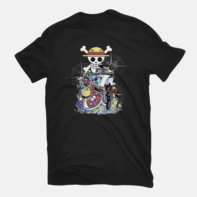 Straw Hat Crew-mens premium tee-fanfabio