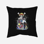Straw Hat Crew-none removable cover w insert throw pillow-fanfabio